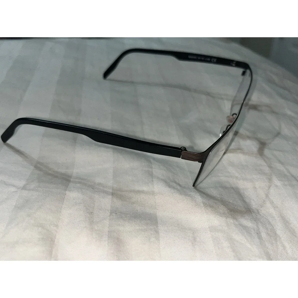 Maui Jim Eyeglasses Frames MJO2103-80M Matte Brown Wood Grain Black 53-19-140